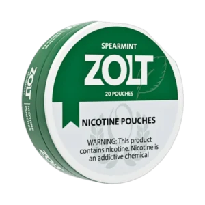 Zolt Spearmint 15mg nicotine pouches tin