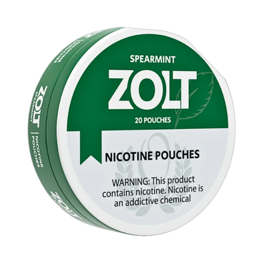 Zolt Spearmint 15mg Zolt Spearmint 15mg nicotine pouches tin