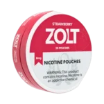Zolt Strawberry 15mg nicotine pouches tin