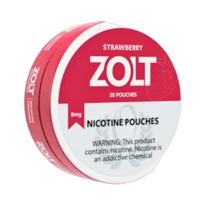 Zolt Strawberry 15mg nicotine pouches tin