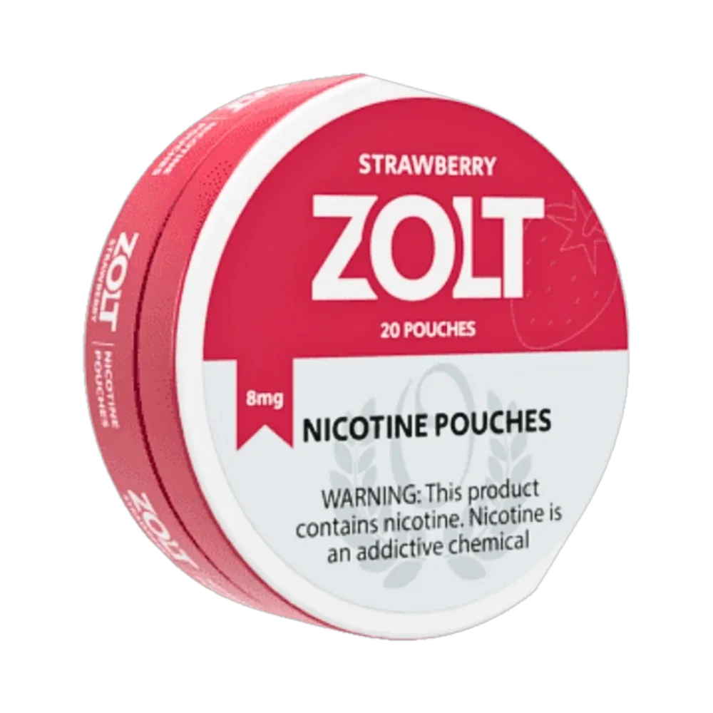 Zolt Strawberry 15mg Zolt Strawberry 15mg nicotine pouches tin