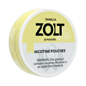 Zolt Vanilla 15mg nicotine pouches tin