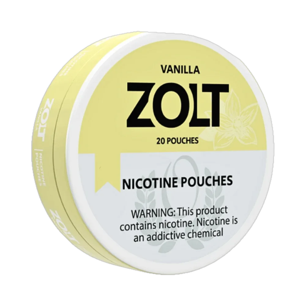 Zolt Vanilla 15mg Zolt Vanilla 15mg nicotine pouches tin