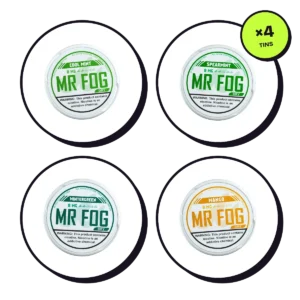 Mr Fog Sampler — 4 Flavours — nicotine pouch bundle