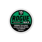 Rogue Max Wintergreen 15mg nicotine pouches tin